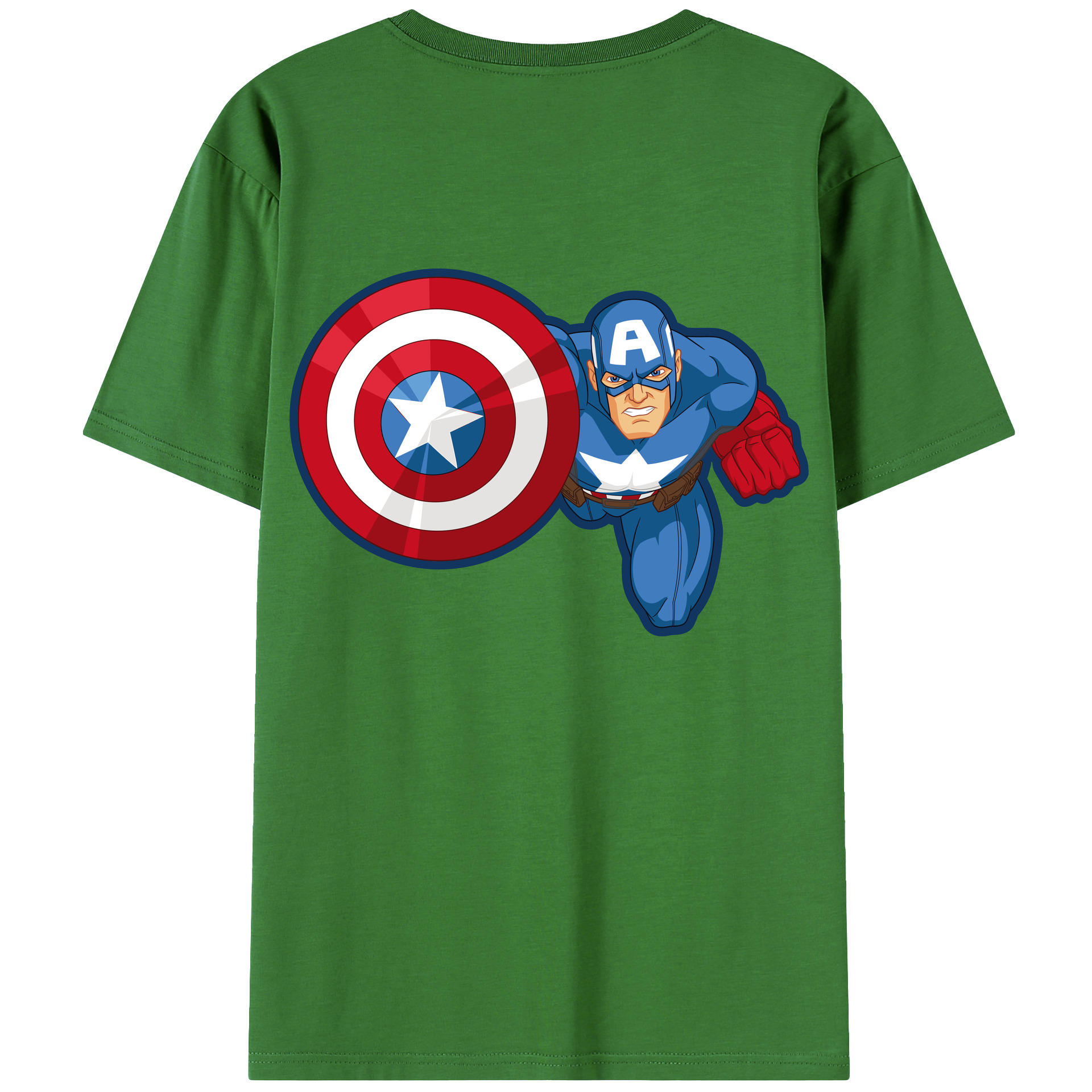 （画像用） アベンジャーズ The Avengers レディース半袖Tシャツ(バックプリント)